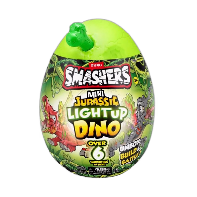 Zuru Smashers Mini Jurassic Light Up Dino Egg